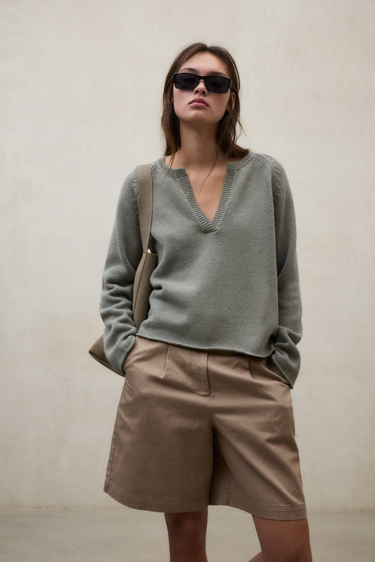 SHORTS VALENTINA BEIGE