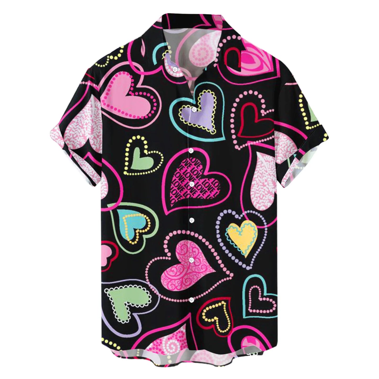 Love Valentine Camisas veraniegas