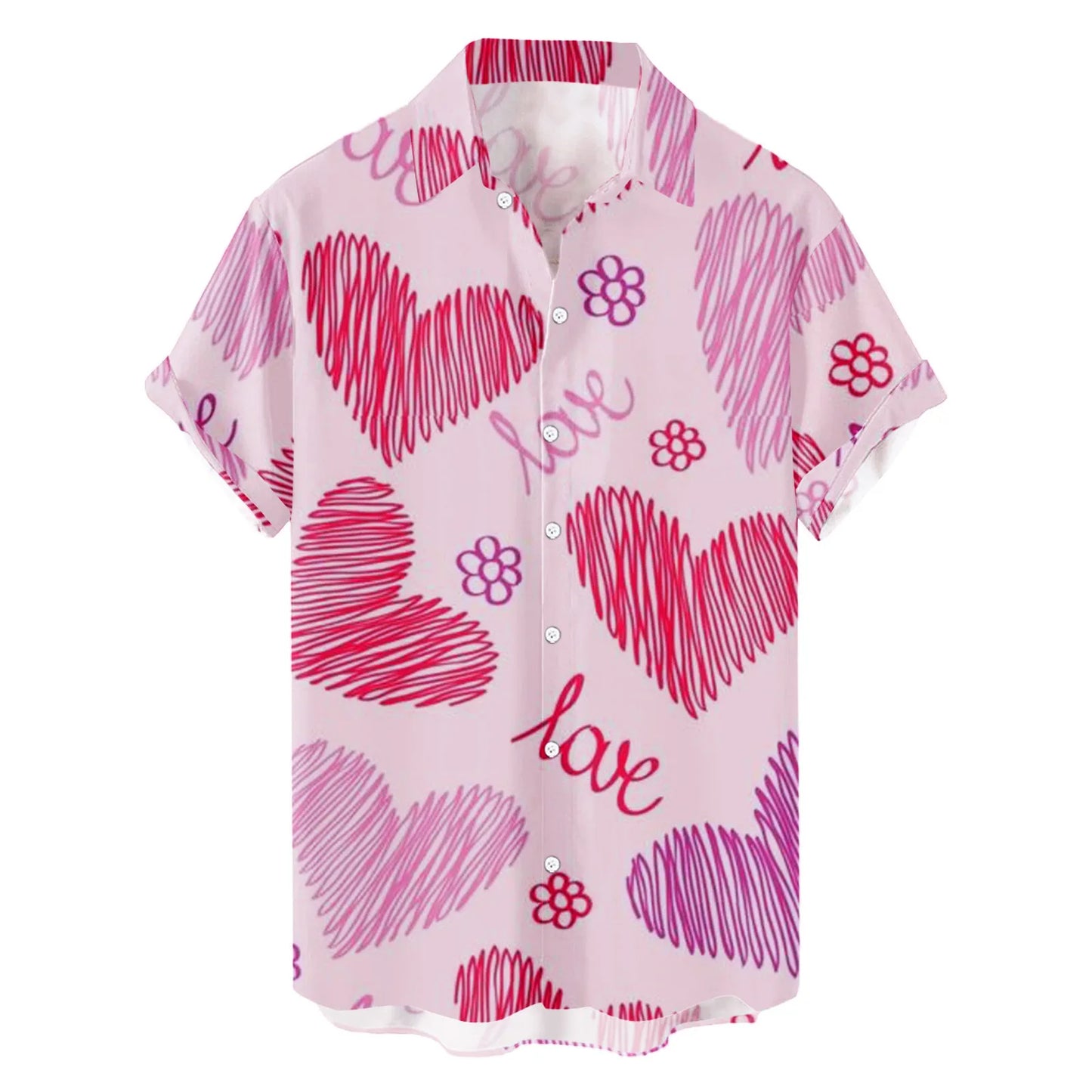 Love Valentine Camisas veraniegas